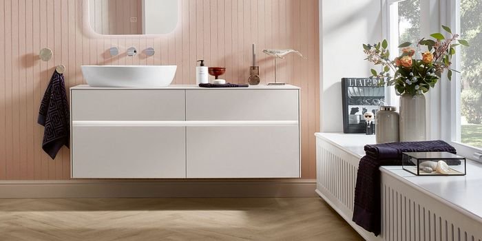 Szafki podumywalkowe z kolekcji Collaro, fot.&nbsp;Villeroy &amp; Boch
