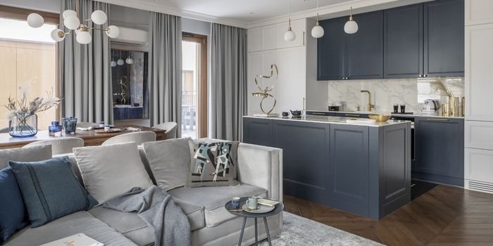 Nowoczesny luksus w eleganckim apartamencie, fot. Marcin Grabowiecki