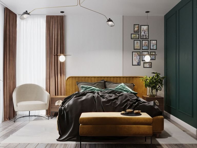 apartament mikolajskastudio sypialnia lozko