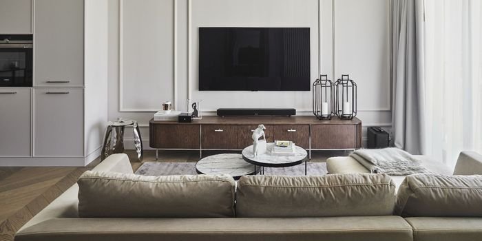Eleganckie mieszkanie w stylu francuskim, fot. Michał Mutor