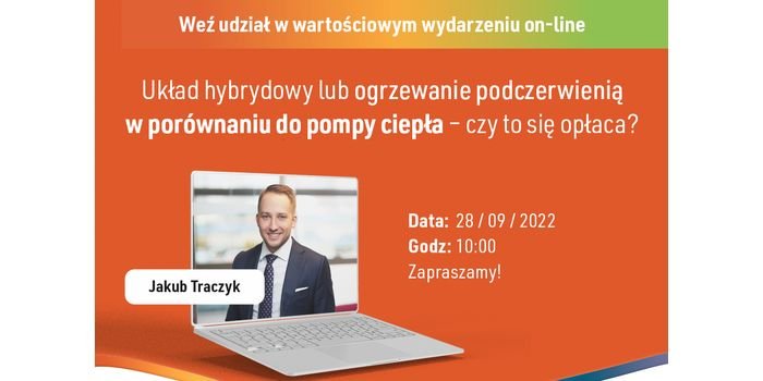 Podczas webinaru ekspert opowie o najbardziej opłacalnych systemach grzewczych, fot. Panasonic