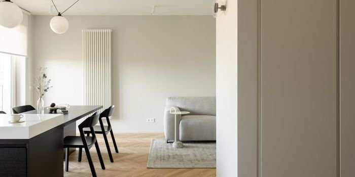 Mieszkanie w jasnych barwach &ndash; przytulny minimalizm, fot. PORA studio