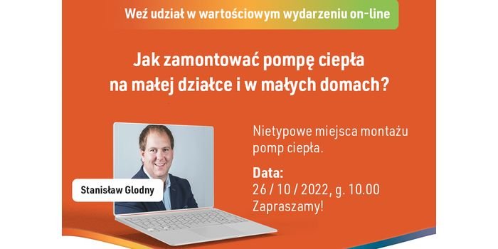 Instalacja pompy ciepła &ndash; webinarium z ekspertem, fot. Panasonic