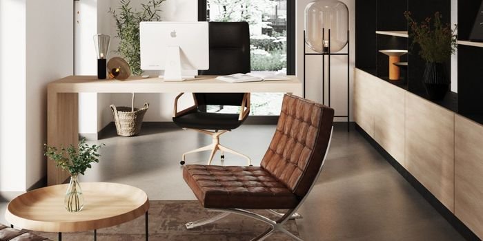 Aranżacja gabinetu do home office, fot. Pracowna Architektoniczna MGN