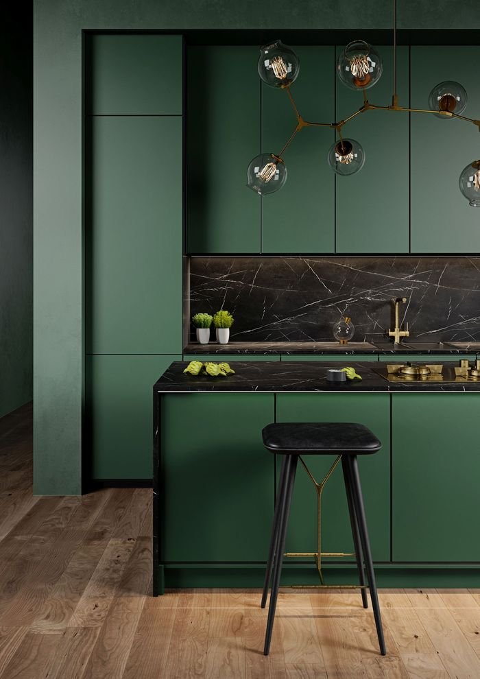 pfleiderer scianka przyblatowa blat kuchnia glamour marmur black royal