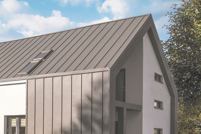 panel dachowy na rabek blachy pruszynski grafit