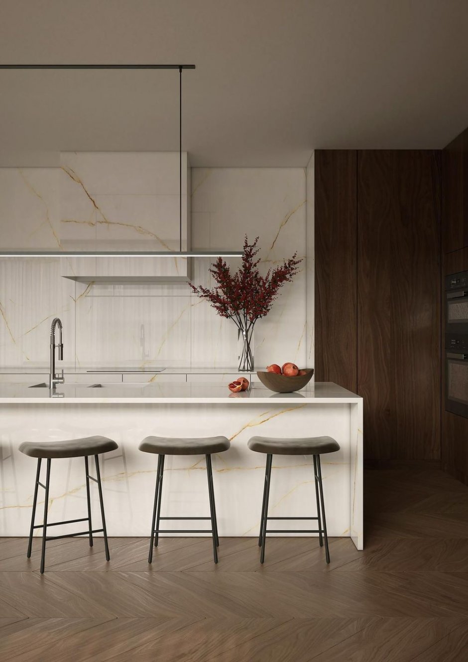 spieki laminam diamond christallo gold kuchnia1