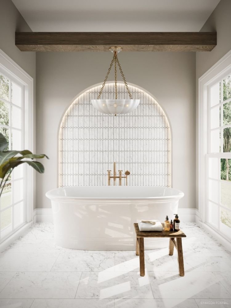 mozaika cecile raw decor elegancka lazienka