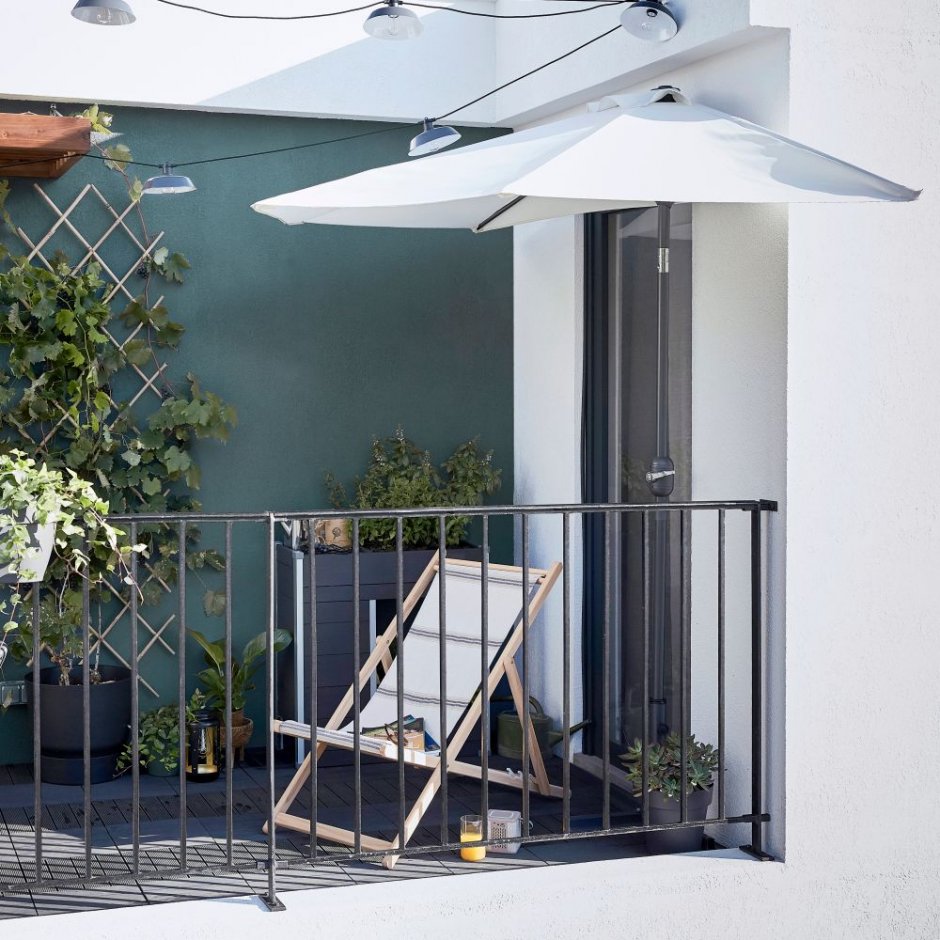 parasol na balkon leroy merlin