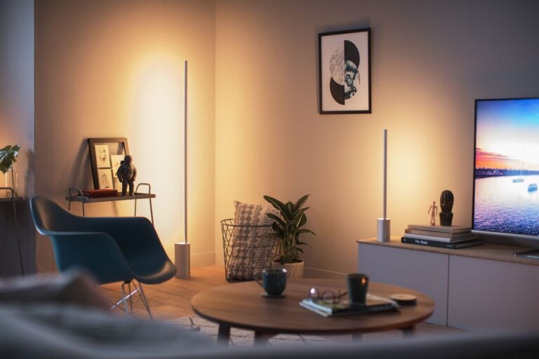oswietlenie do salonu wypoczynek philips hue
