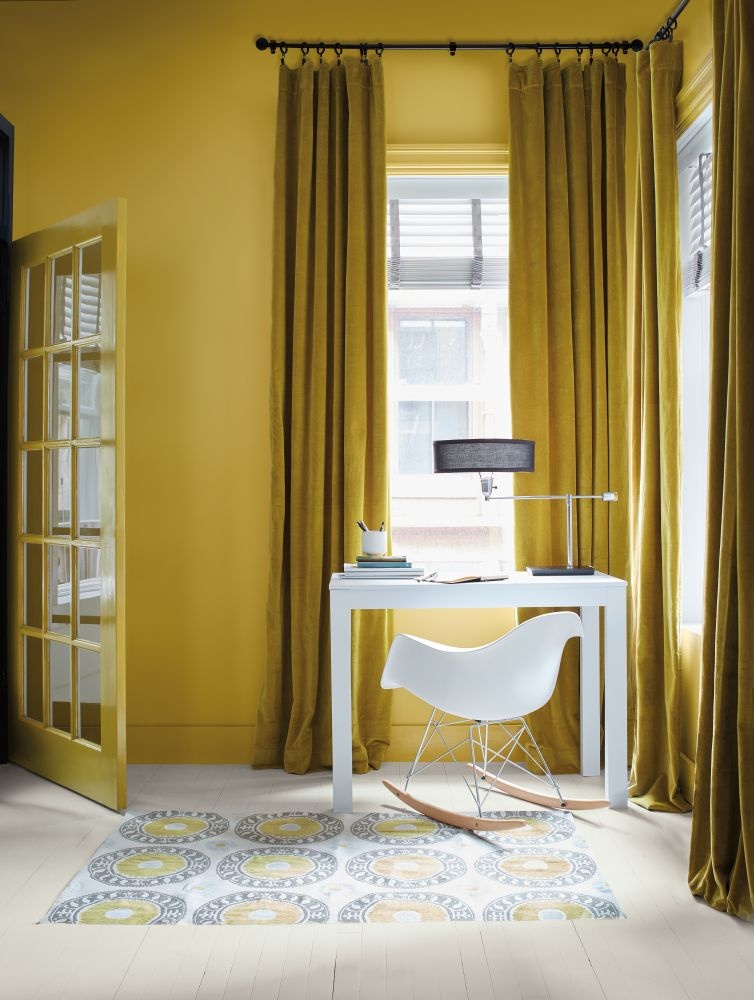 farba polmatowa pokoj benjamin moore