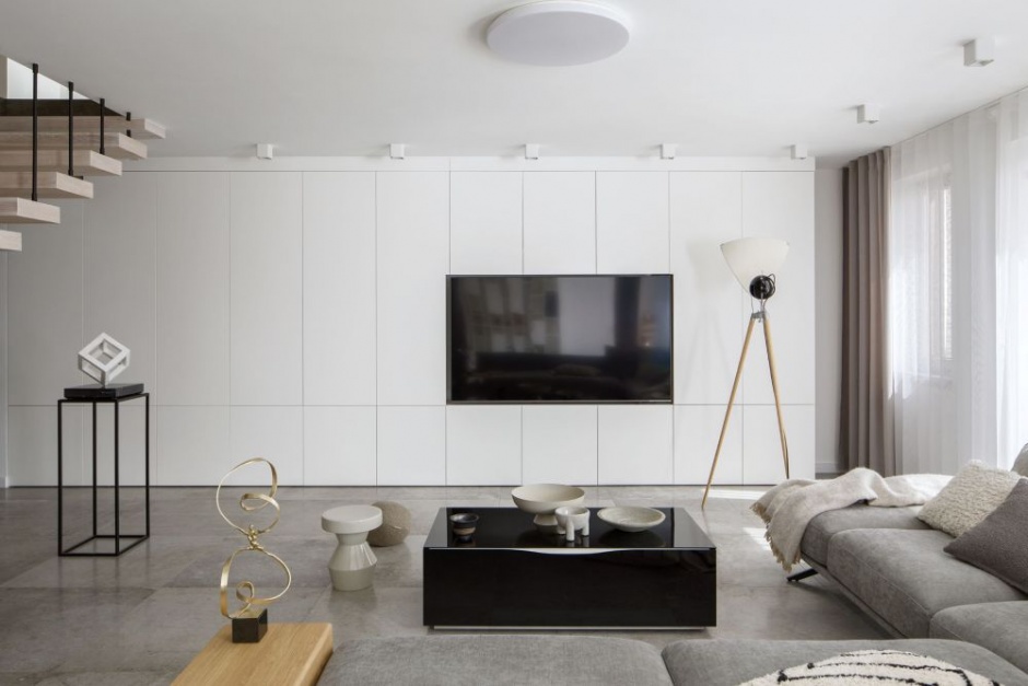 apartament salon tv minimoo