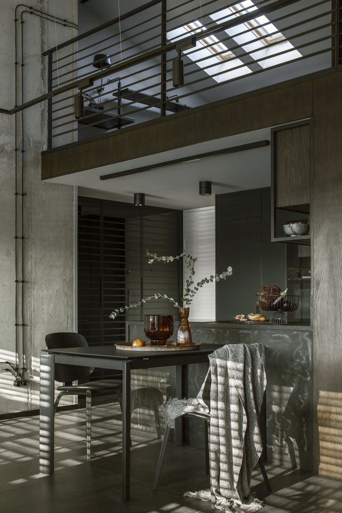 apartament w meskim stylu antresola mango investments