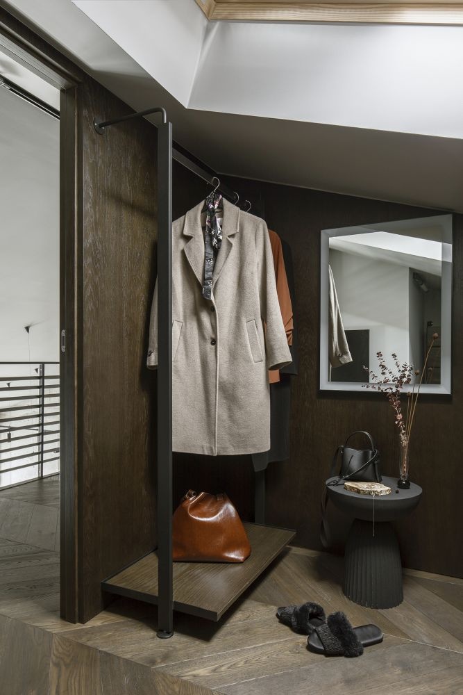 apartament w meskim stylu garderoba mango investments