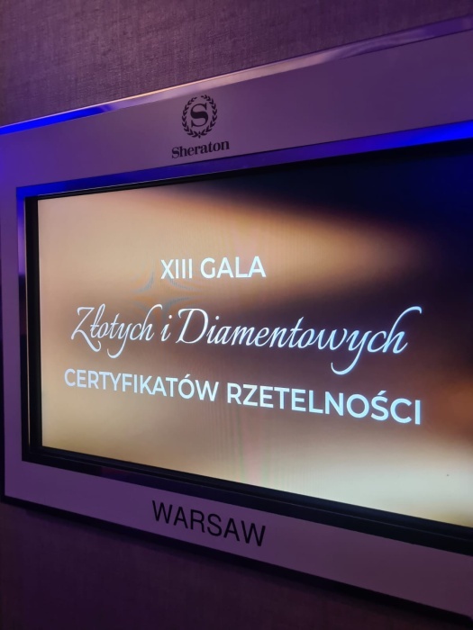 gala certyfikatow rzetelnosci 2