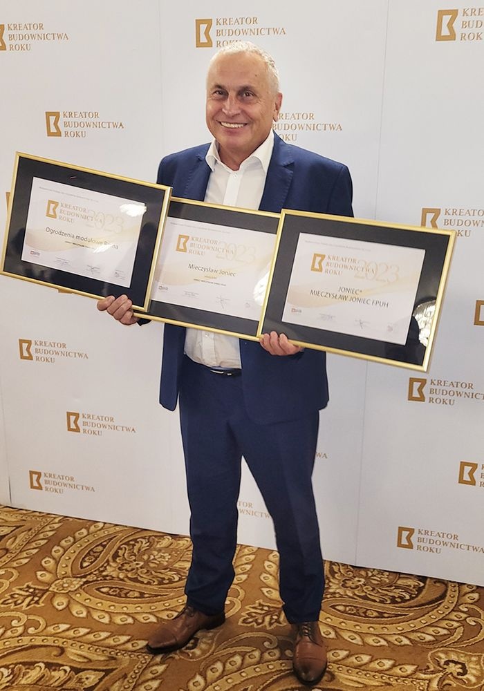 mieczyslaw joniec gala kreator budownictwa2023
