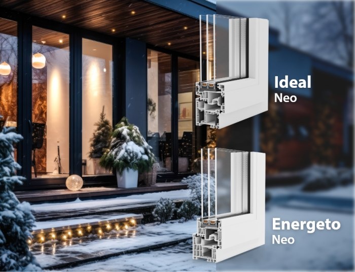 okna energeto neo  oraz ideal neo