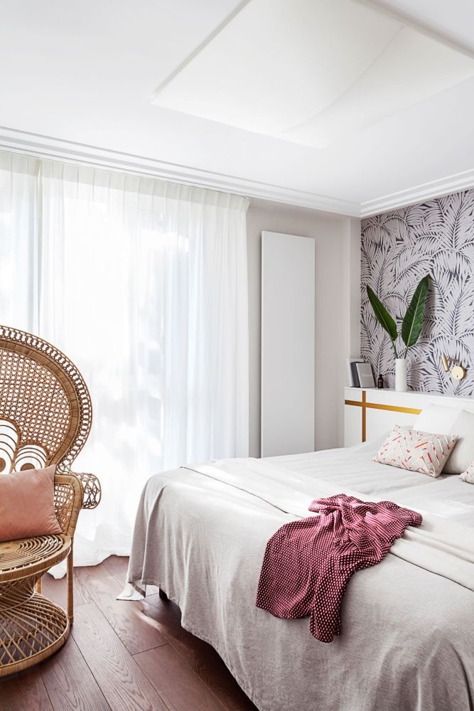 sypialnia fotel apartament dagmara zawadzka