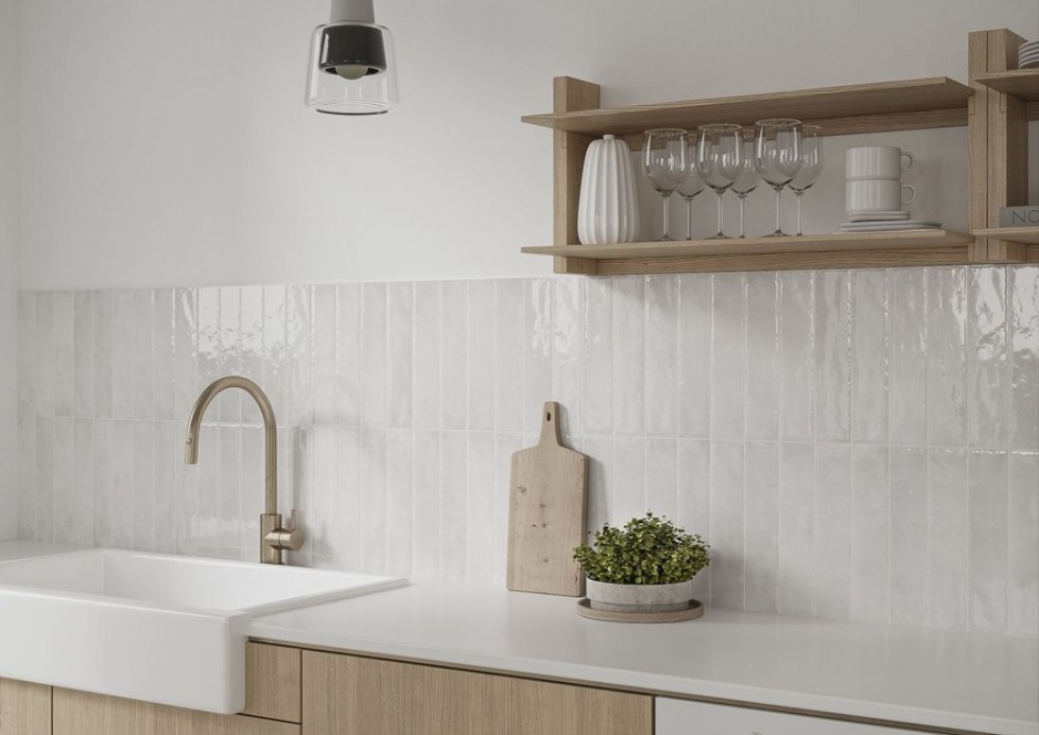 monpelli white kuchnia detal ceramika paradyz