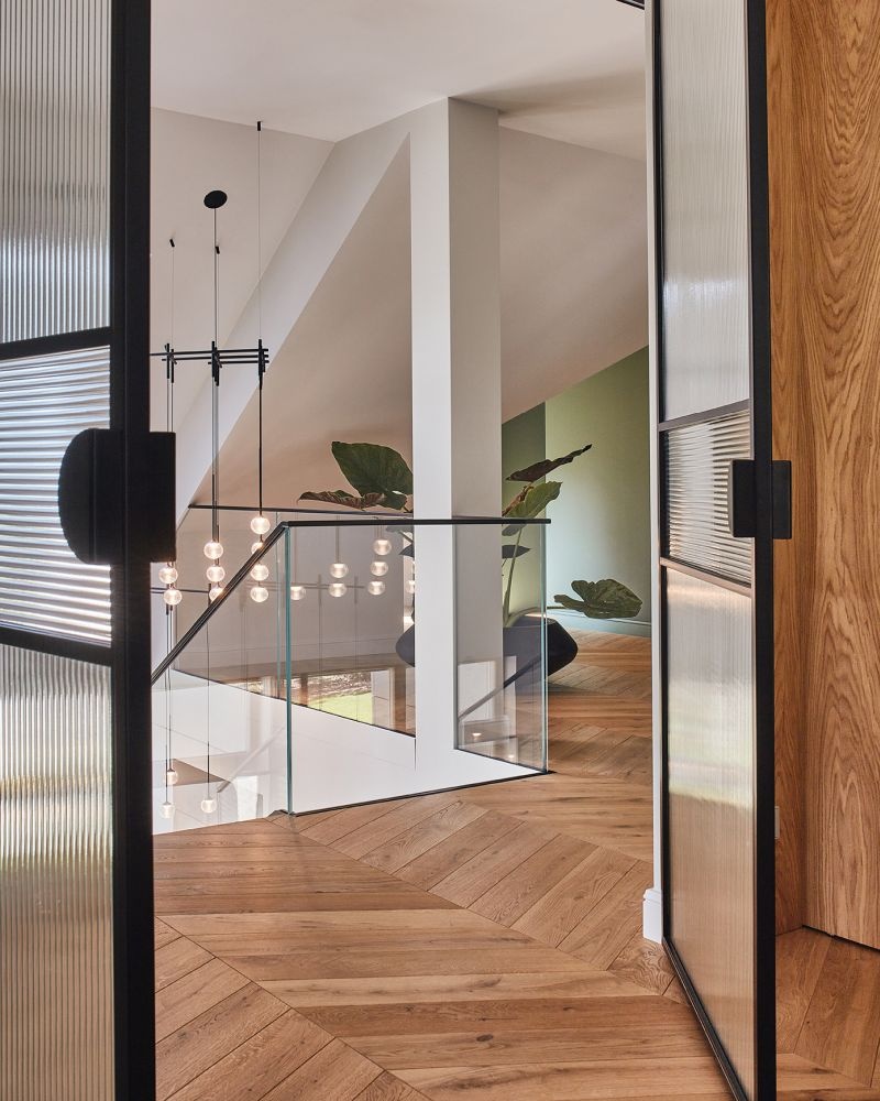 dom szklane drzwi mum studio