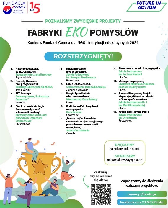 eko pomysly zwycieskie projekty cemex
