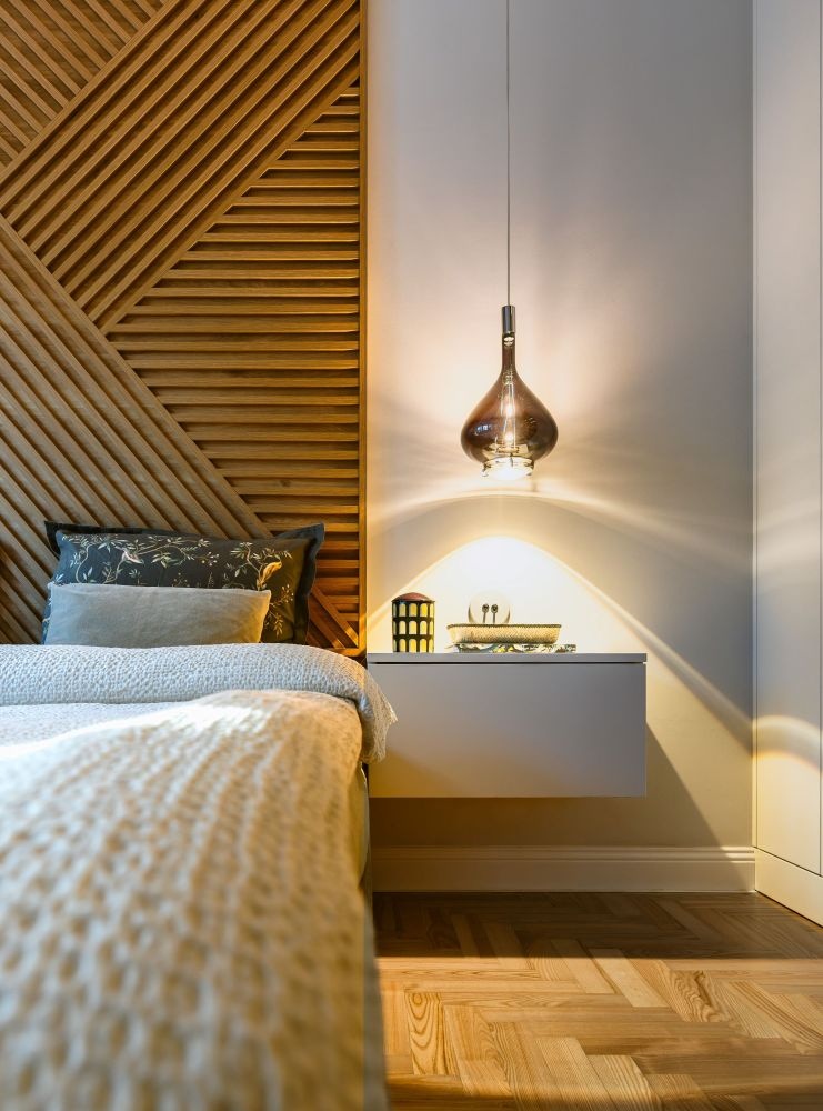 apartament sypialnia kanon design