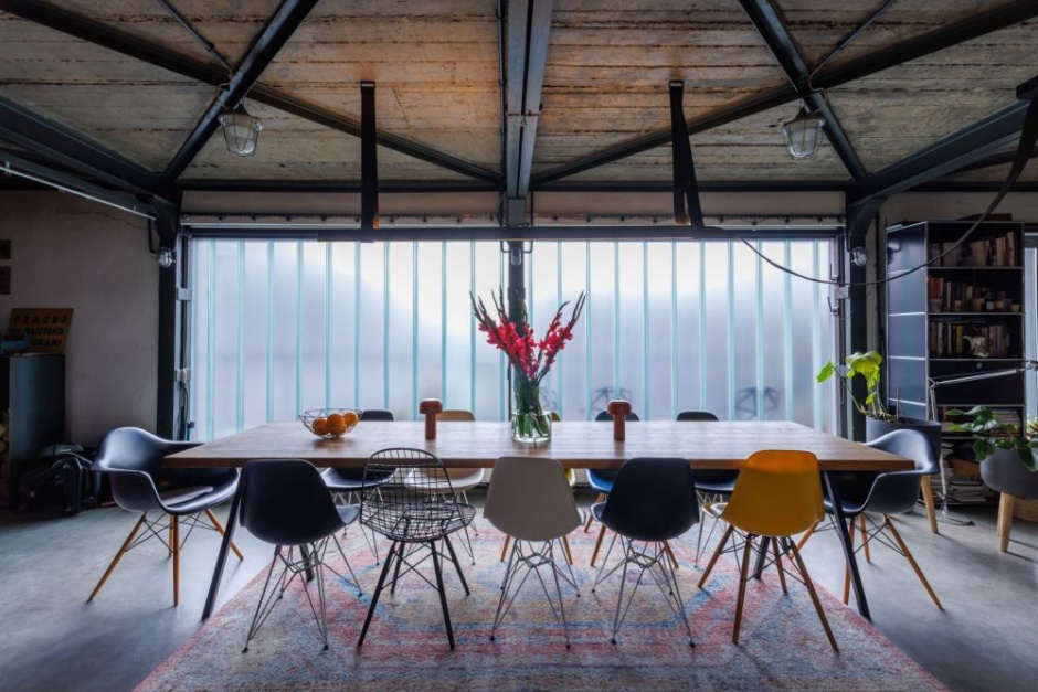 bolko loft jadalnia krzesla