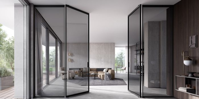 Nowe drzwi obrotowe Pivot Door S1200. Fot. Raumplus