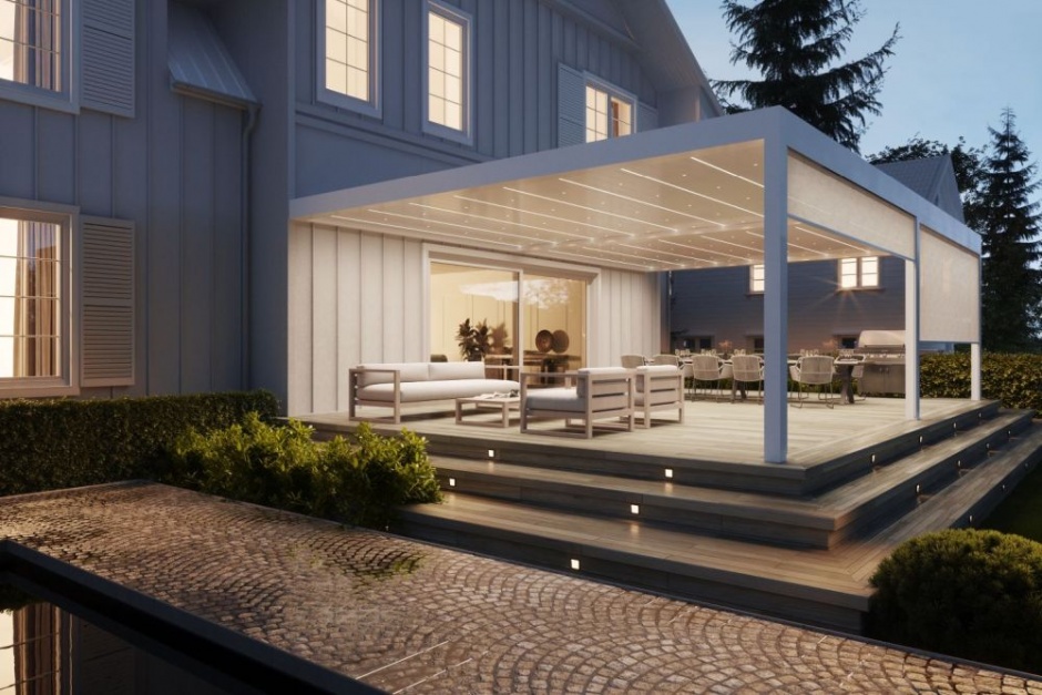 pergola na tarasie oknoplast