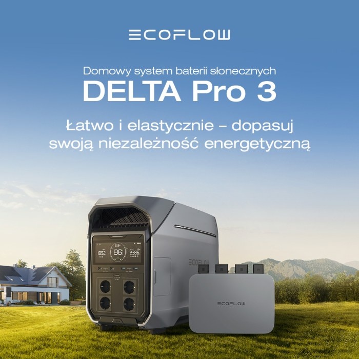 EcoFlow DELTA Pro 3 – generator
