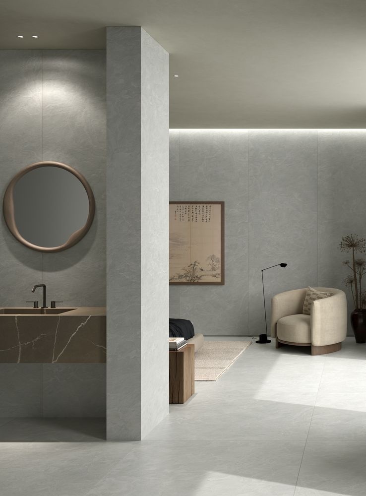 spiek slate grigio laminam