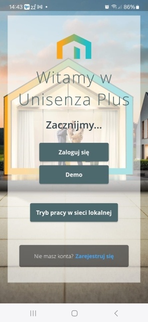 aplikacja unisenza plus