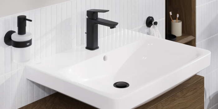 Nowa kolekcja armatury o nowoczesnym i uniwersalnym designie. Fot. Grohe