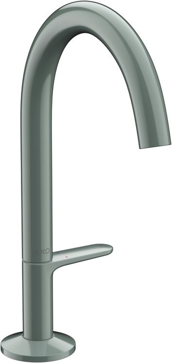 Zielona bateria umywalkowa