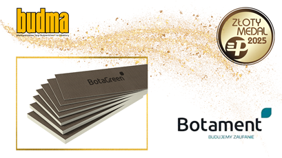 botament zloty medal budma2025