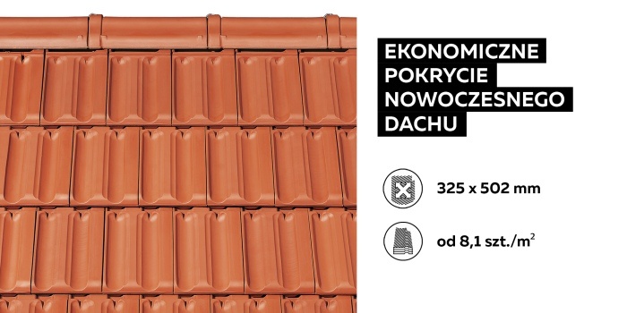dachówka creaton rapido -  tradycyjna marsylka