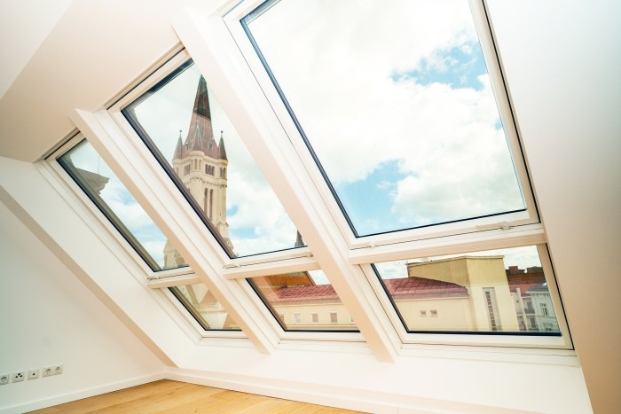 okna max greenview we wnętrzu