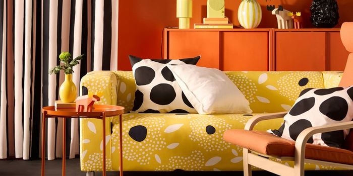 Gra w kolory i zabawa kontrastem. Fot. IKEA