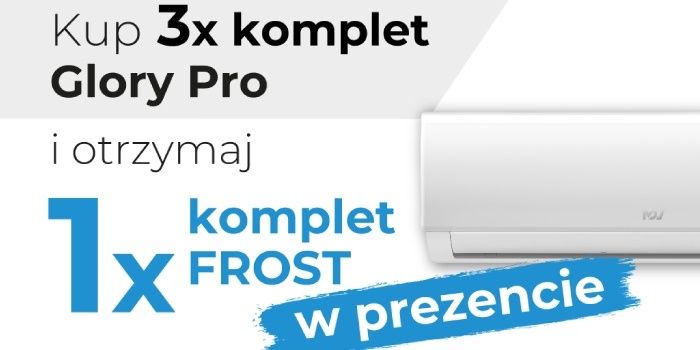 Tylko do końca sierpnia trwa promocja na serię klimatyzator&oacute;w Glory Pro marki MDV!