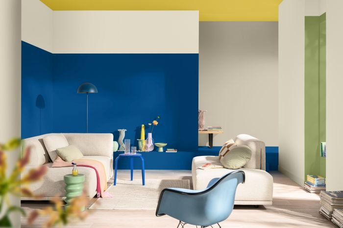 marynistyczny granat dulux