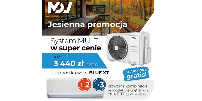 MDV&nbsp;&ndash; jesienna promocja na zestawy MULTI z jednostkami BLUE XT