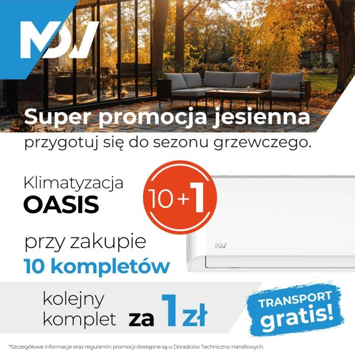 ulotka informująca o promocji oasis