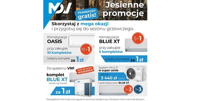 Jesienne promocje MDV &ndash; złap superokazje na sezon grzewczy, fot. Aircon