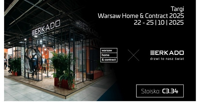 ERKADO zaprasza na targi Warsaw Home &amp; Contract 2025