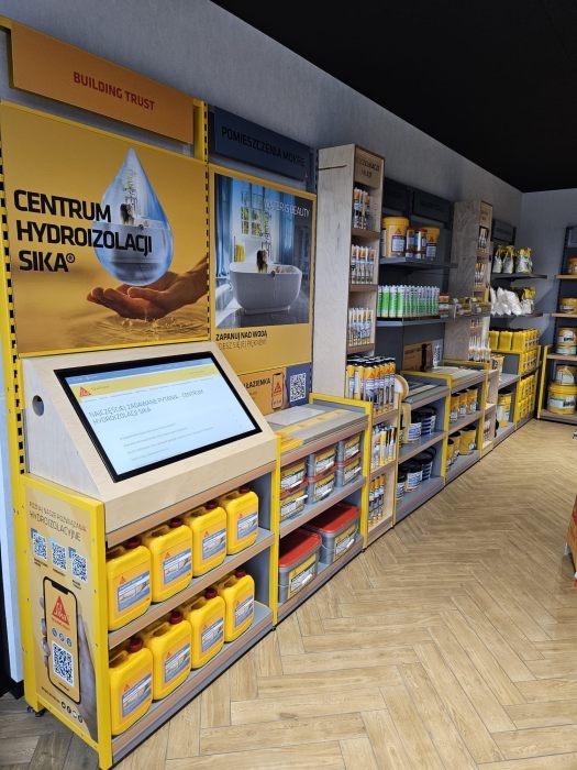 centrum hydroziolacji sika wnętrze