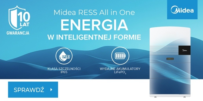 Midea poszerza portfolio o nowoczesne systemy magazynowania energii