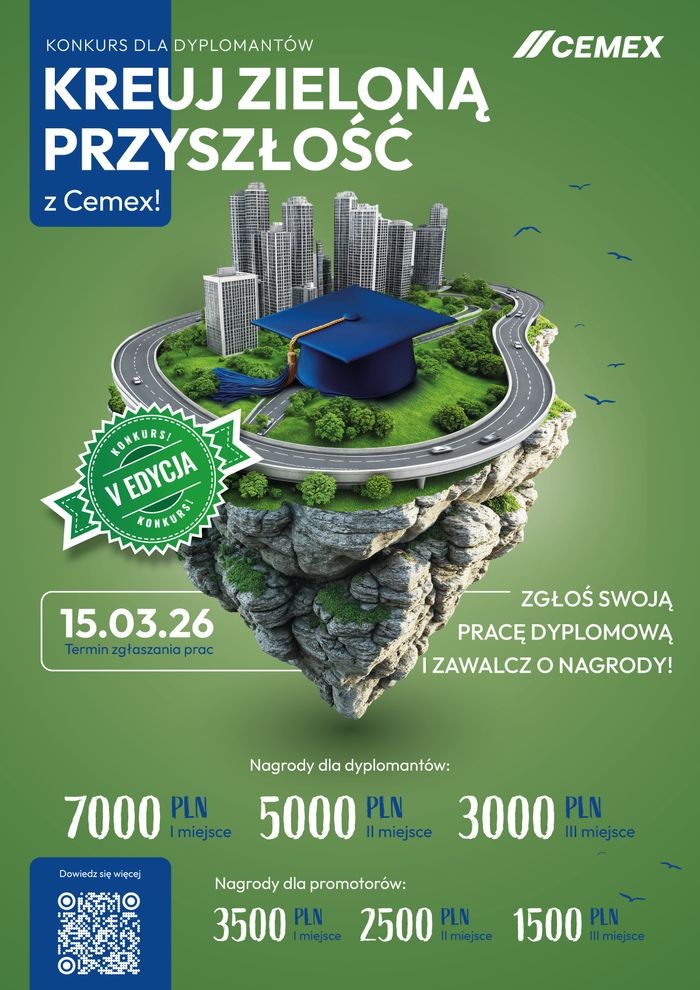 plakat kreuj zielona przyszlosc cemex
