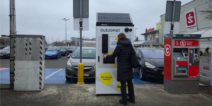Pierwszy olejomat w Warszawie i setny na mapie Polski! Fot. EMKA Oil