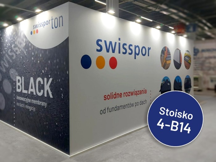 stoisko swisspor na targach
