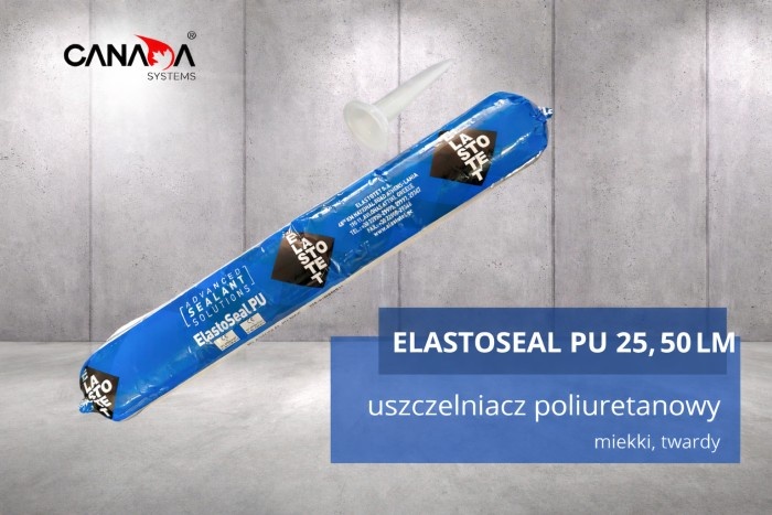 canada rubber elastoseal rolka w niebieskim opakowaniu